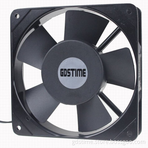 Roof Mounted Industrial Exhaust Fan AC 110V 120MM 120x120x25mm